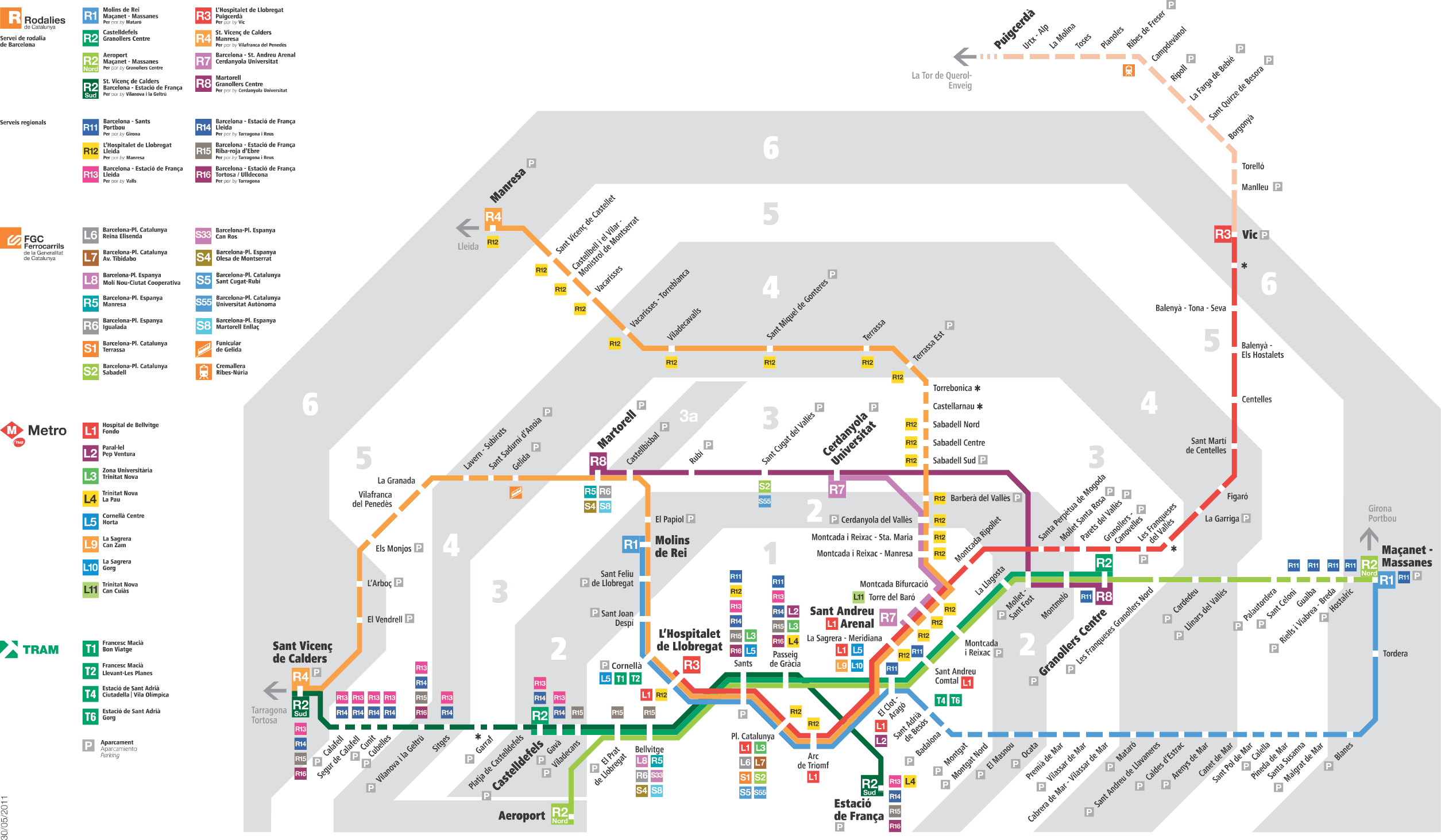 Cercanías Barcelona